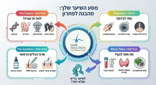 נשירת שיער אצל נשים